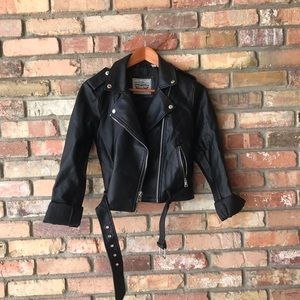 Levi’s Faux Leather Moto Jacket